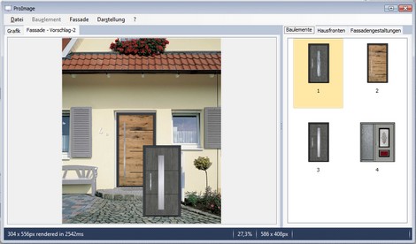 Fassaden konfigurieren 