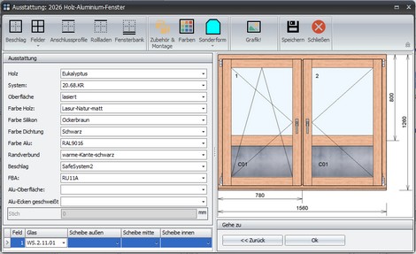 glasdialog model